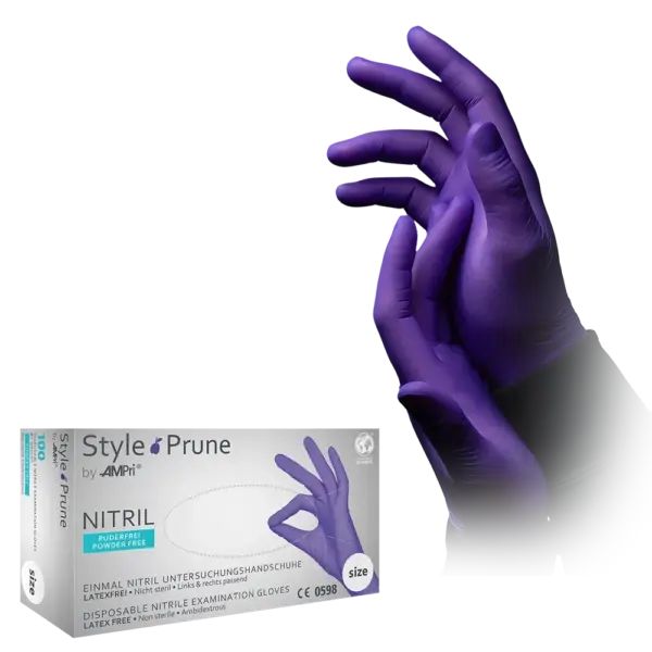 01179-XS Rukavice Style Prune nitril 100/1 XS
