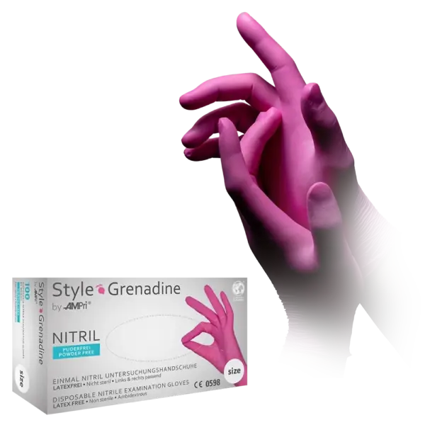 01182-XS Rukavice Style Grenadine nitril 100/1 XS