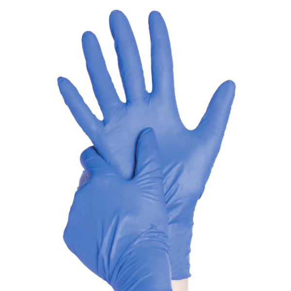 970-076-S Rukavice Protect line Blue  nitril 100/1 S