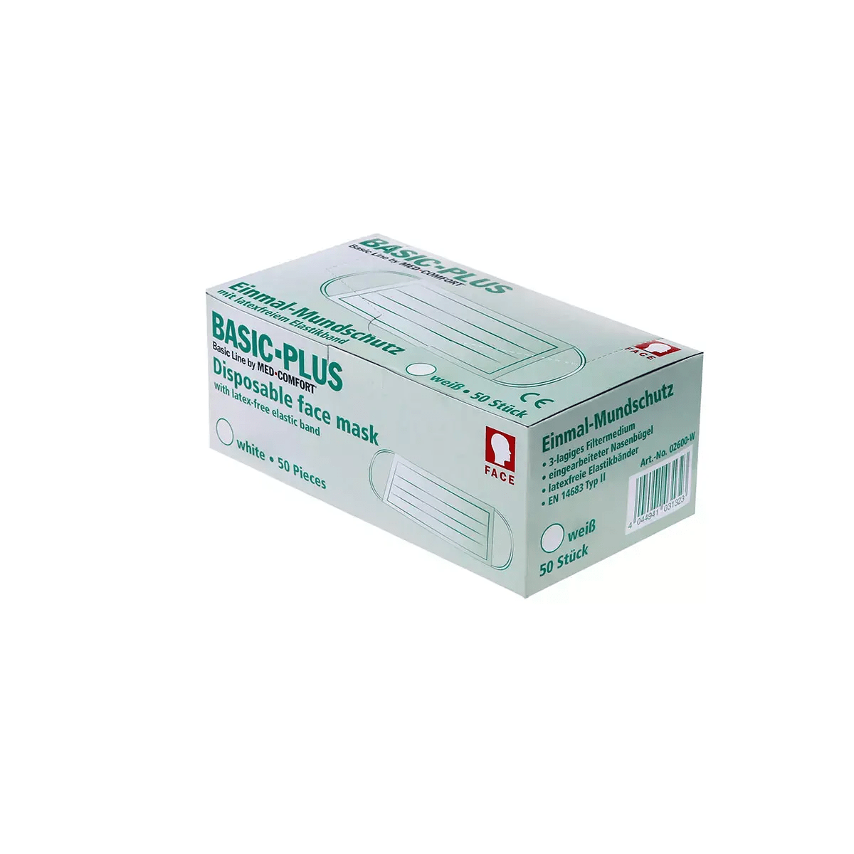 Maske Basic Plus 3-slojne, 50/1- 02600