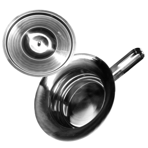 09268 Noćna posuda s poklopcem inox 2 L
