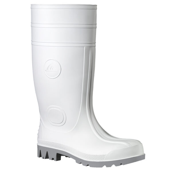 35472-44 Čizme "WHITEMASTER "pvc bijele 44