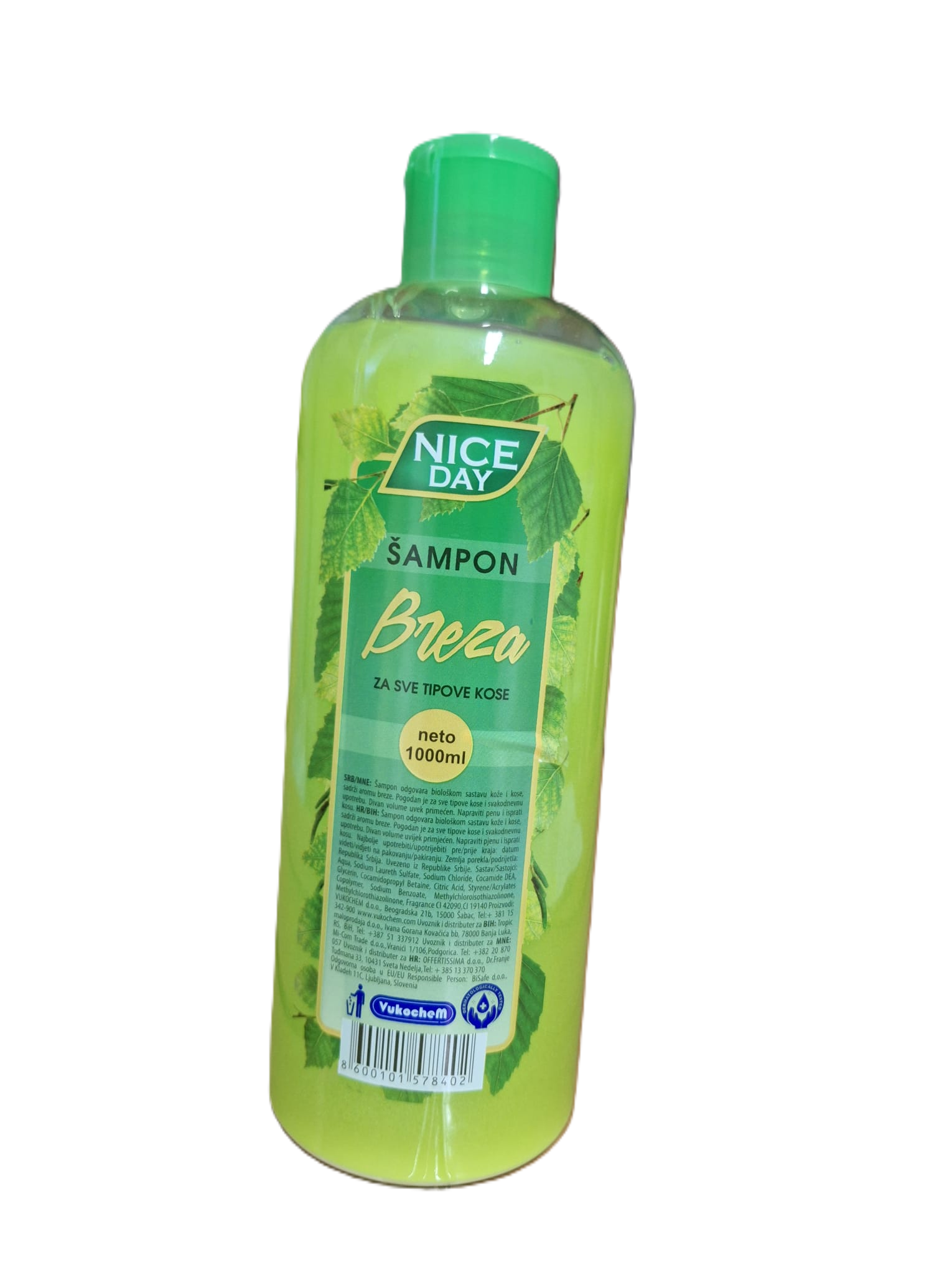 H-180708604 Šampon za kosu breza 1 l
