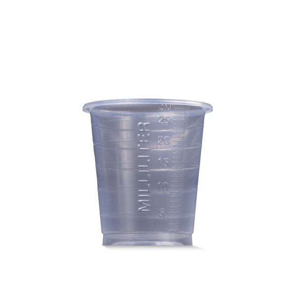 L-09170-T MC Čašica za lijekove 30 mL transparentna