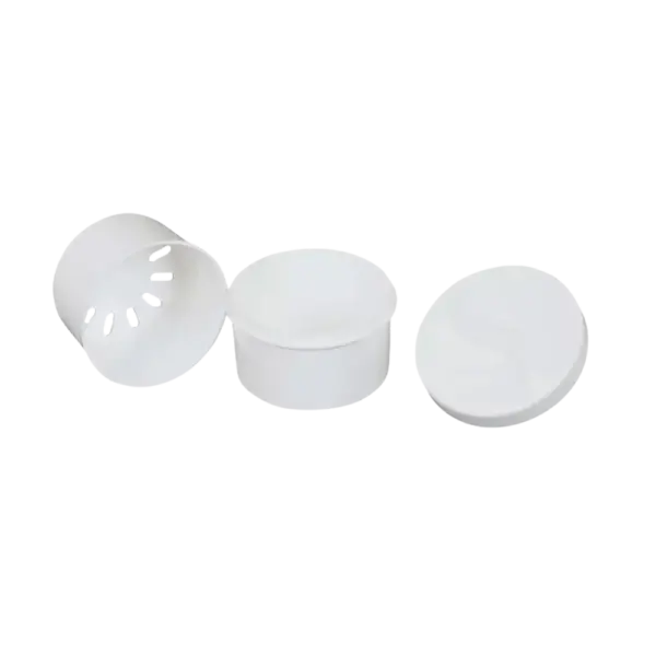 L-09198-P MC Spremnik za proteze BIJELI s rozim poklopcem